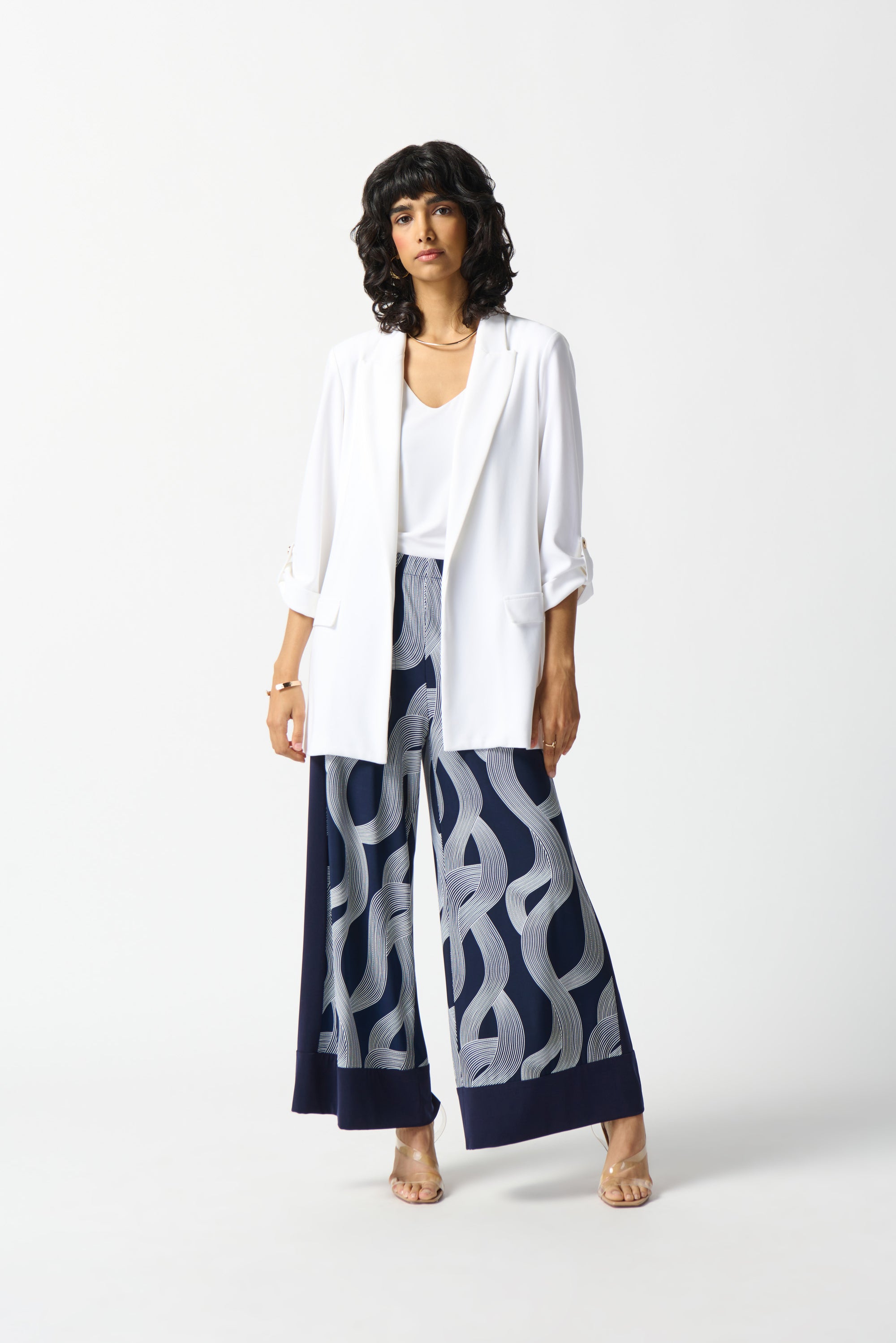 Joseph Ribkoff Open Front Casual Jacket 242060