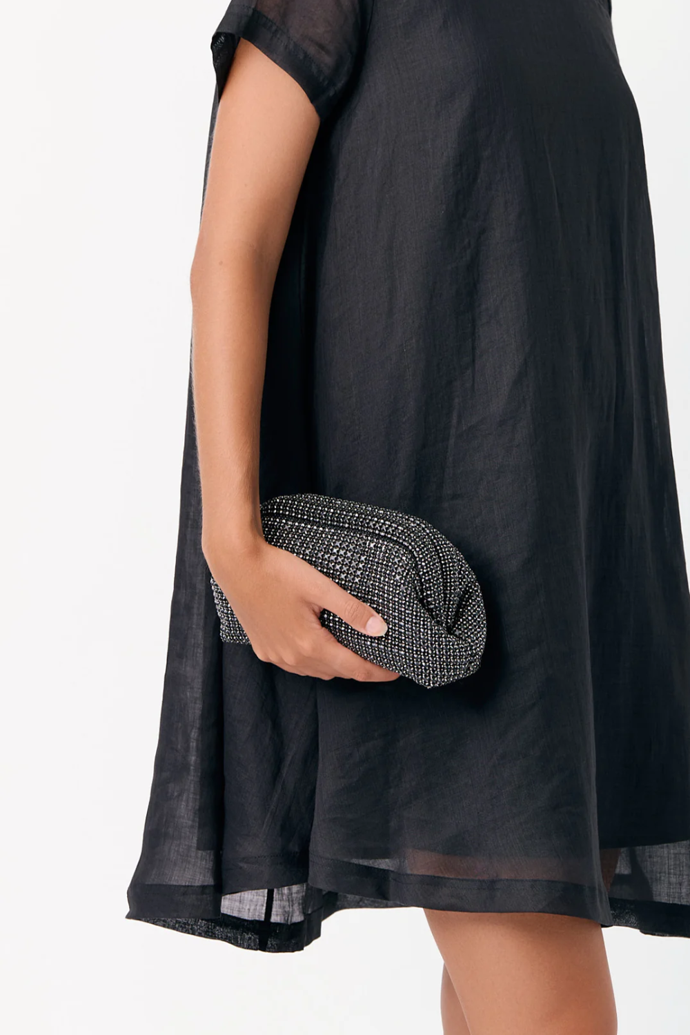 Adorne Missy Rhinestone Mini Purse Clutch AVD1736