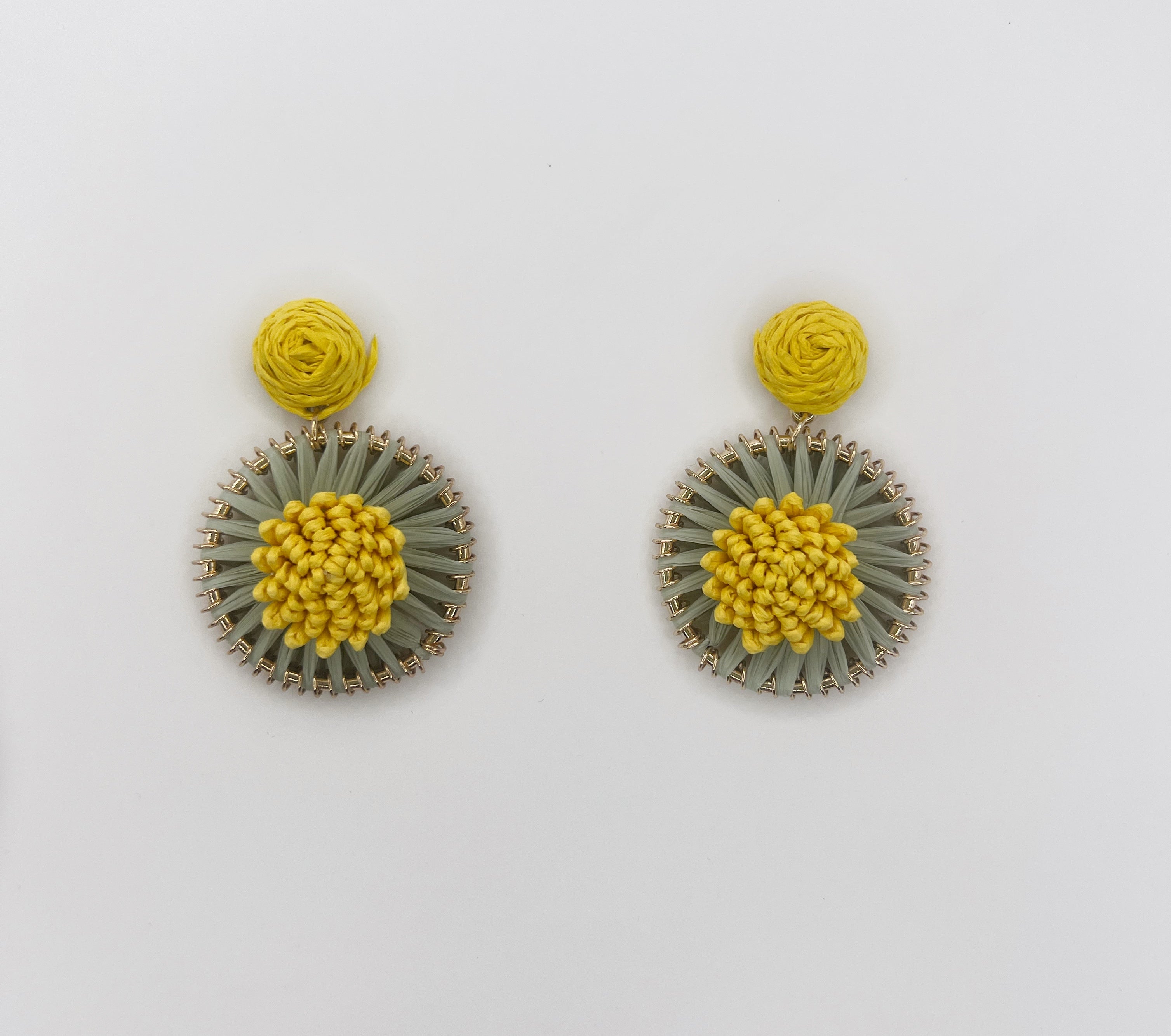 Blue Scarab Earrings BS182