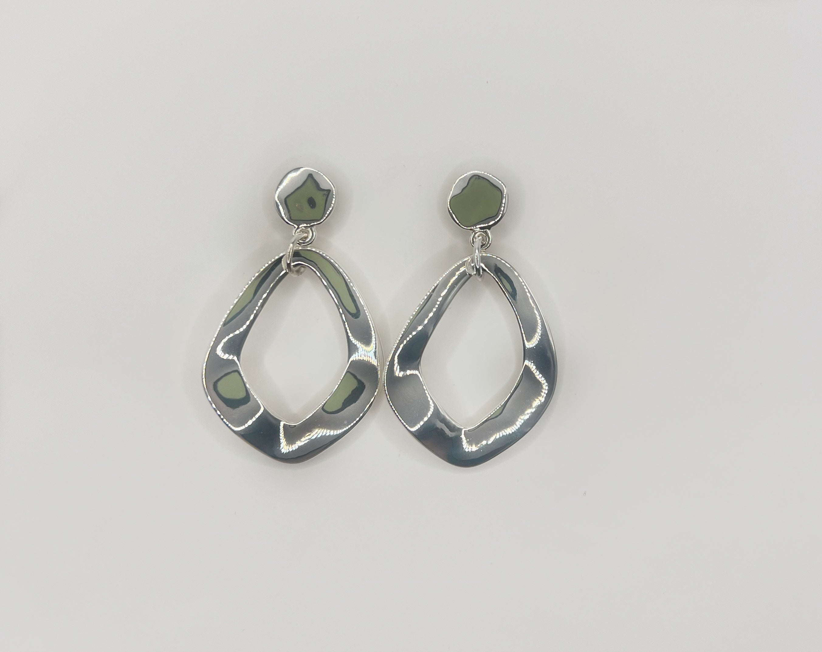 Blue Scarab Earrings E140745