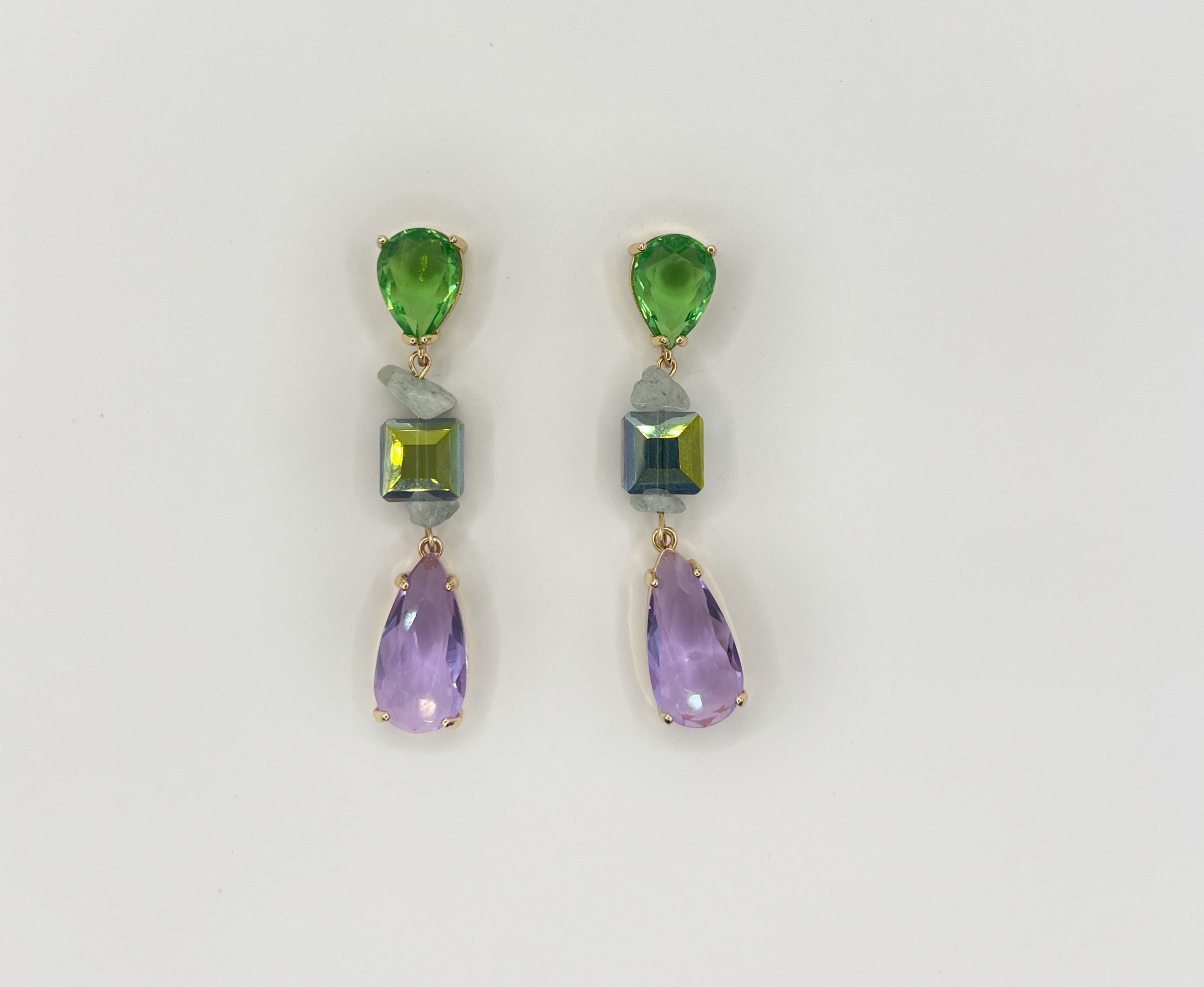 Blue Scarab Earrings BS191