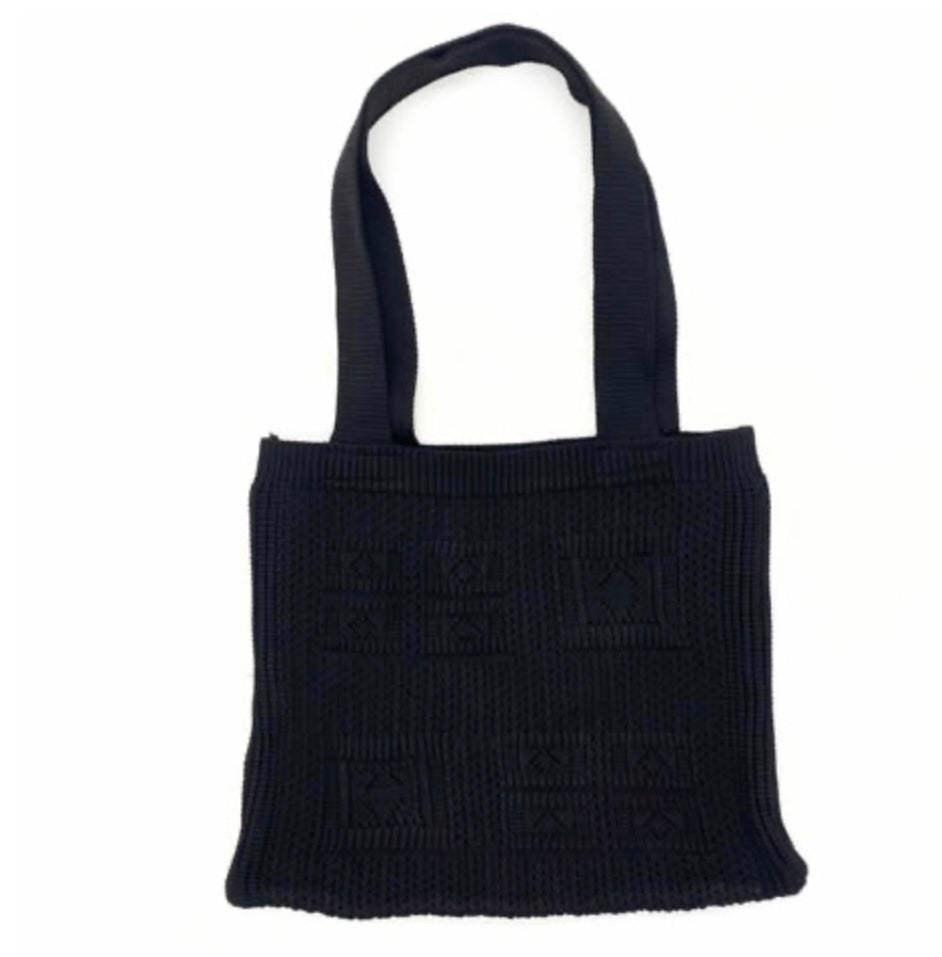 Blue Scarab Crochet Bag A43241