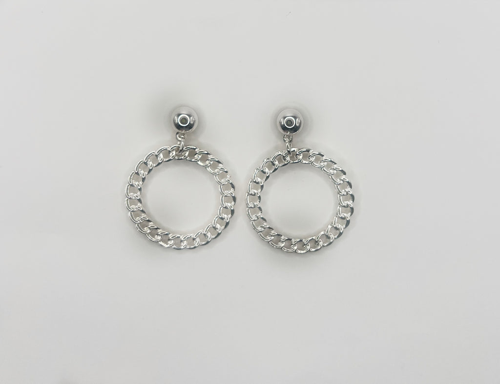 Blue Scarab Earrings S171