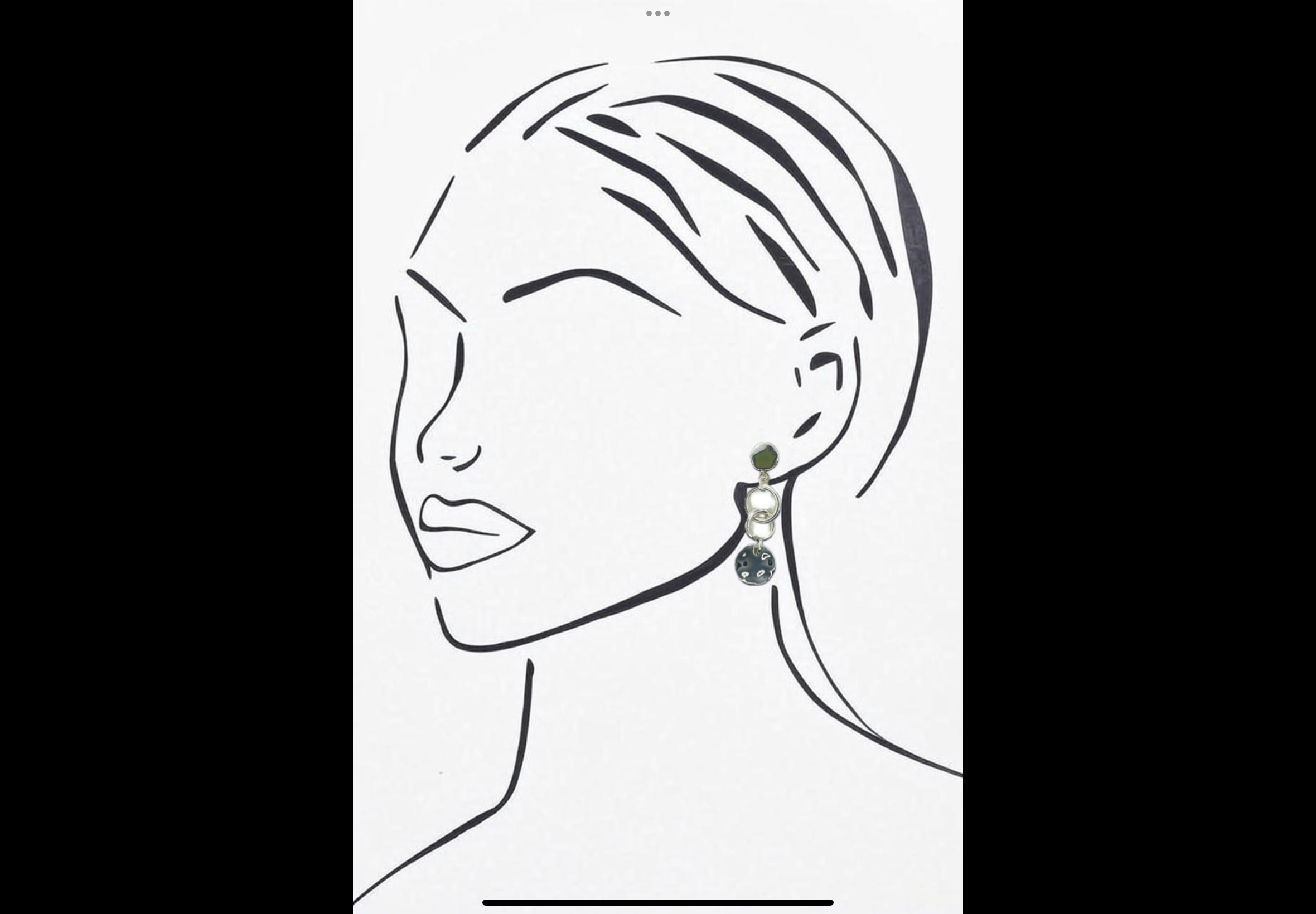 Blue Scarab Earrings RG170