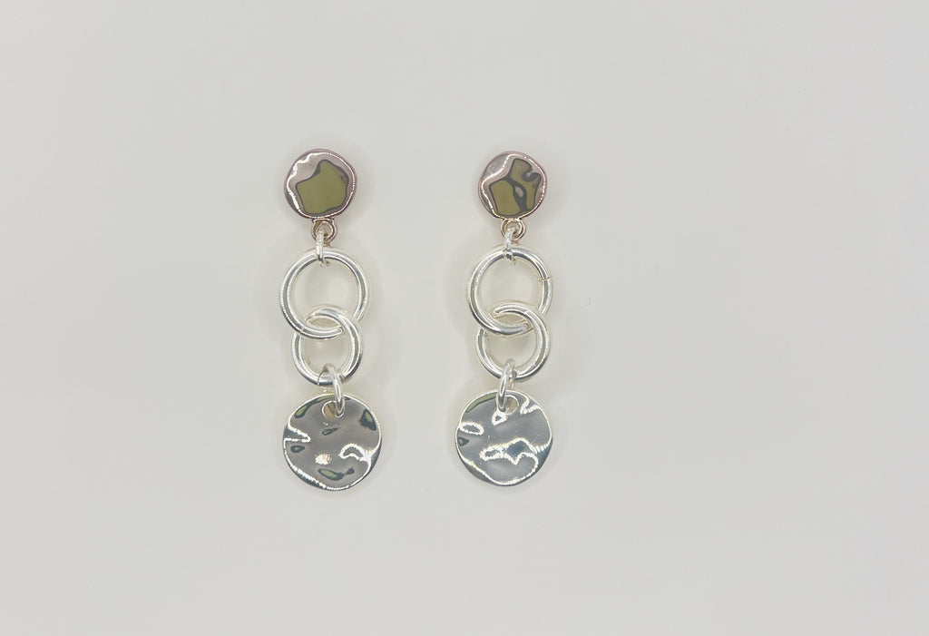 Blue Scarab Earrings RG170