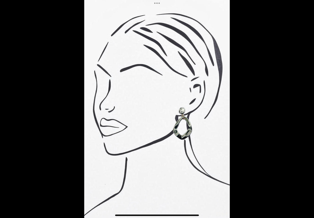 Blue Scarab Earrings E140745