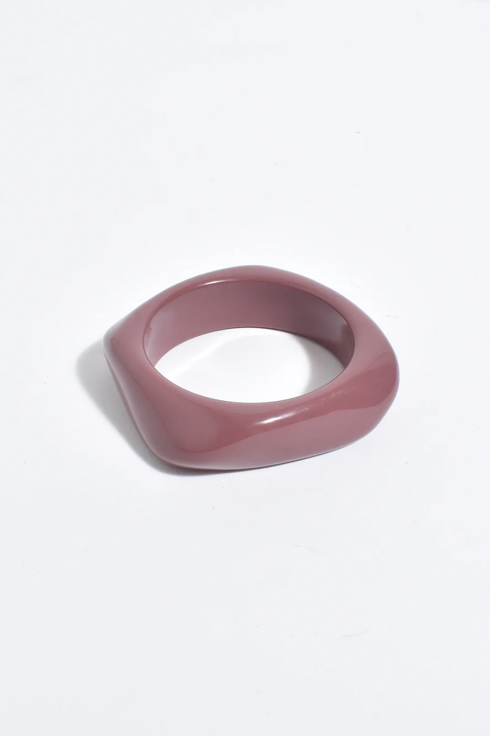 Adorne Resin Stacking Bangles - Dust Pink ACD1640