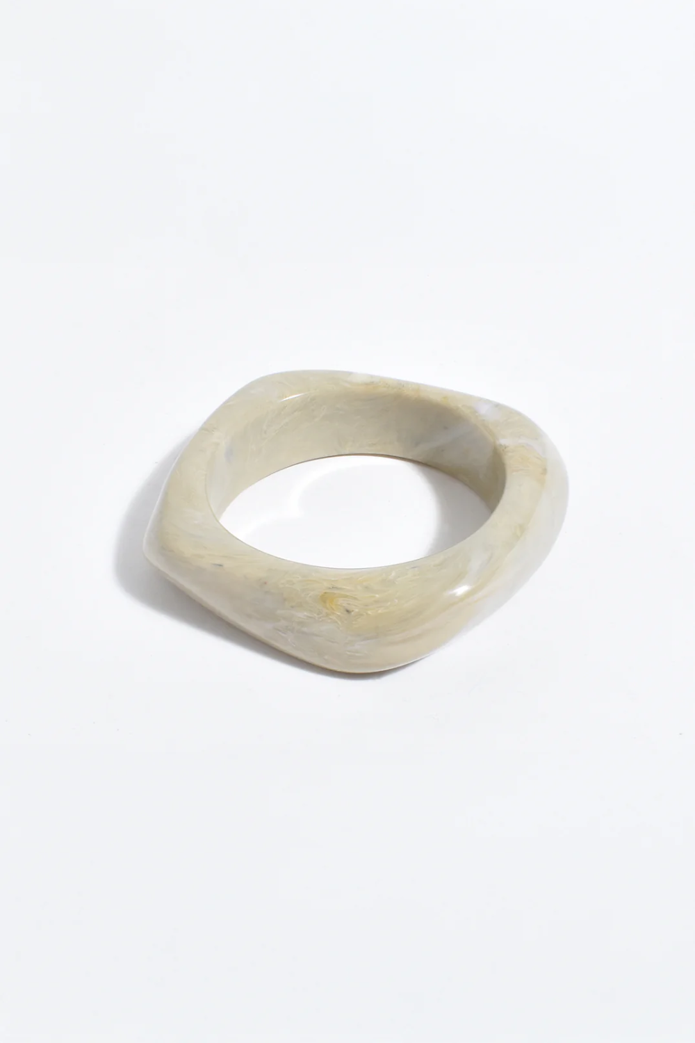 Adorne Resin Stacking Bangles - Nude ACD1640