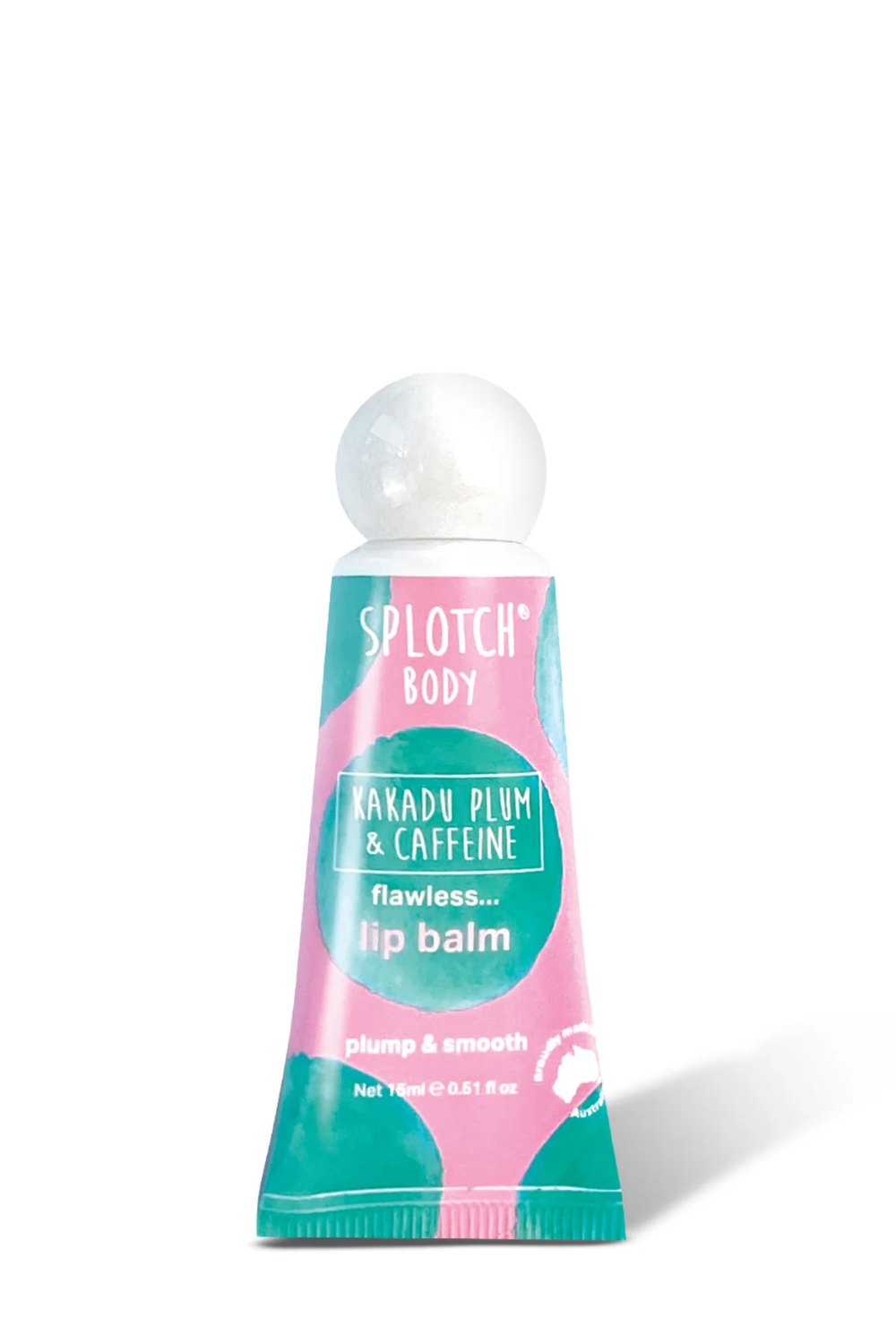 Splotch Body Kakadu Plum & Caffeine Flawless Lip Balm 15g