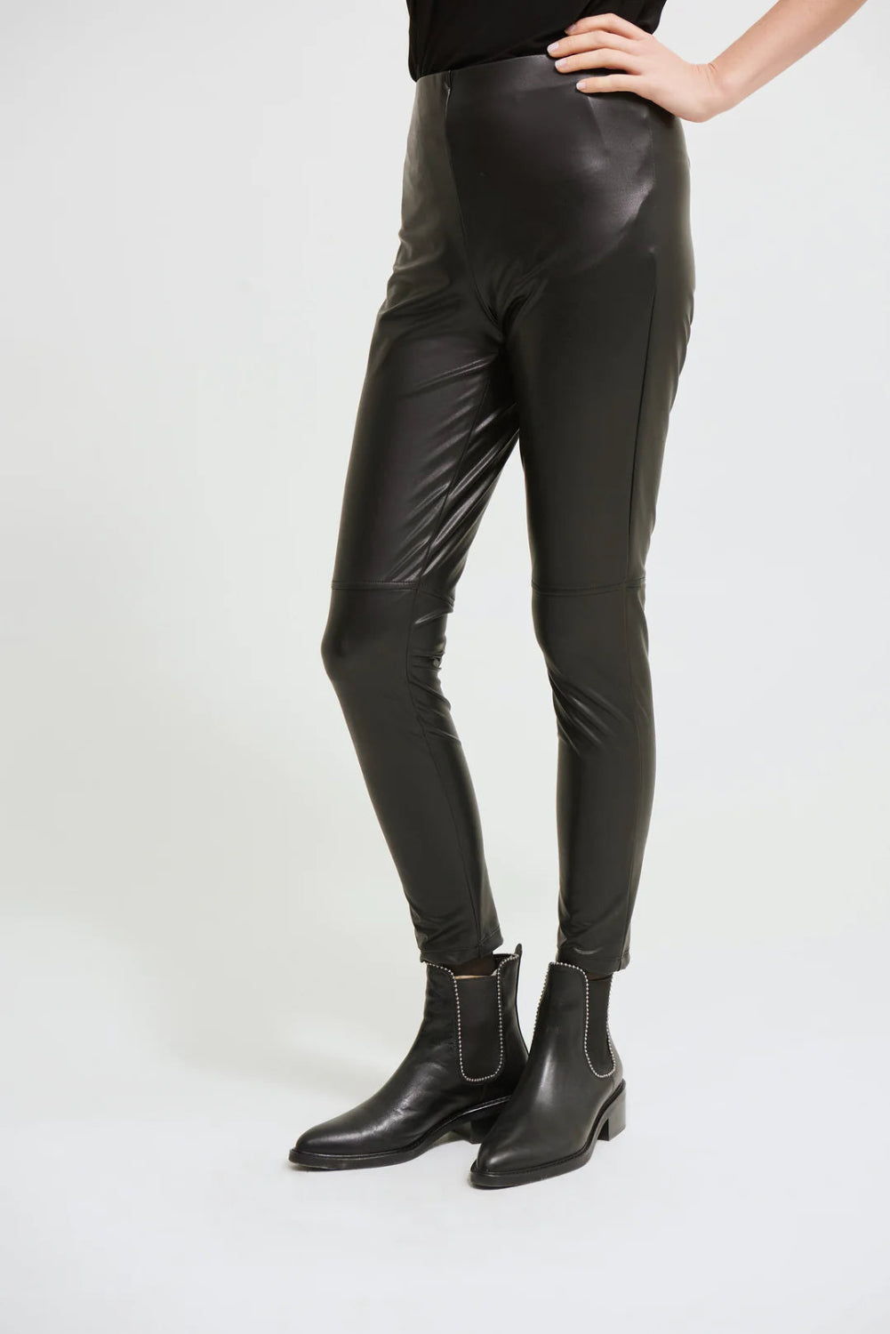 Joseph Ribkoff Faux Leather Leggings 213422R