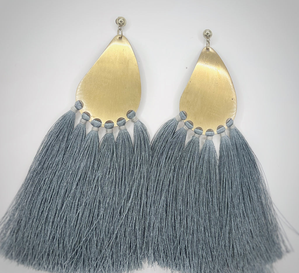 Olive Tiger Earrings OT197