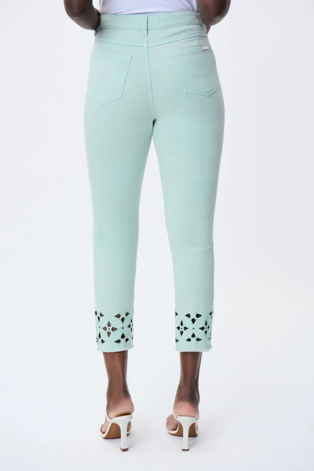 Joseph Ribkoff  Mint Slim Cropped Jeans 231960