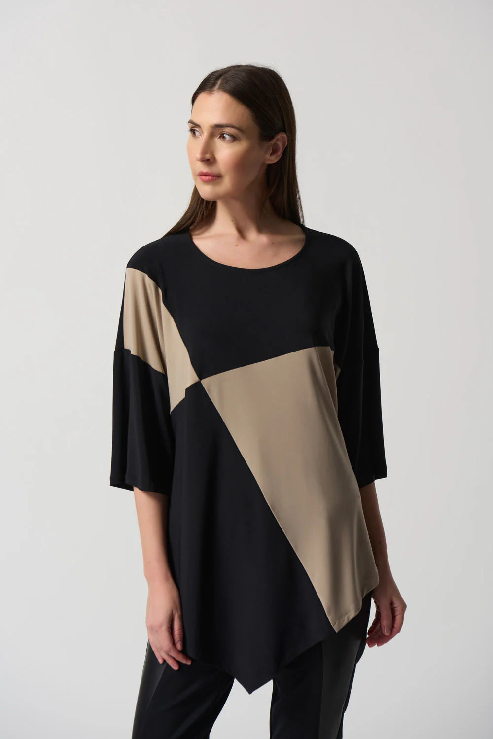 Joseph Ribkoff Colour-Block Tunic 233078