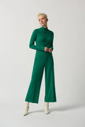 Joseph Ribkoff Kelly Green High-Rise Wide-Leg Pants 233098