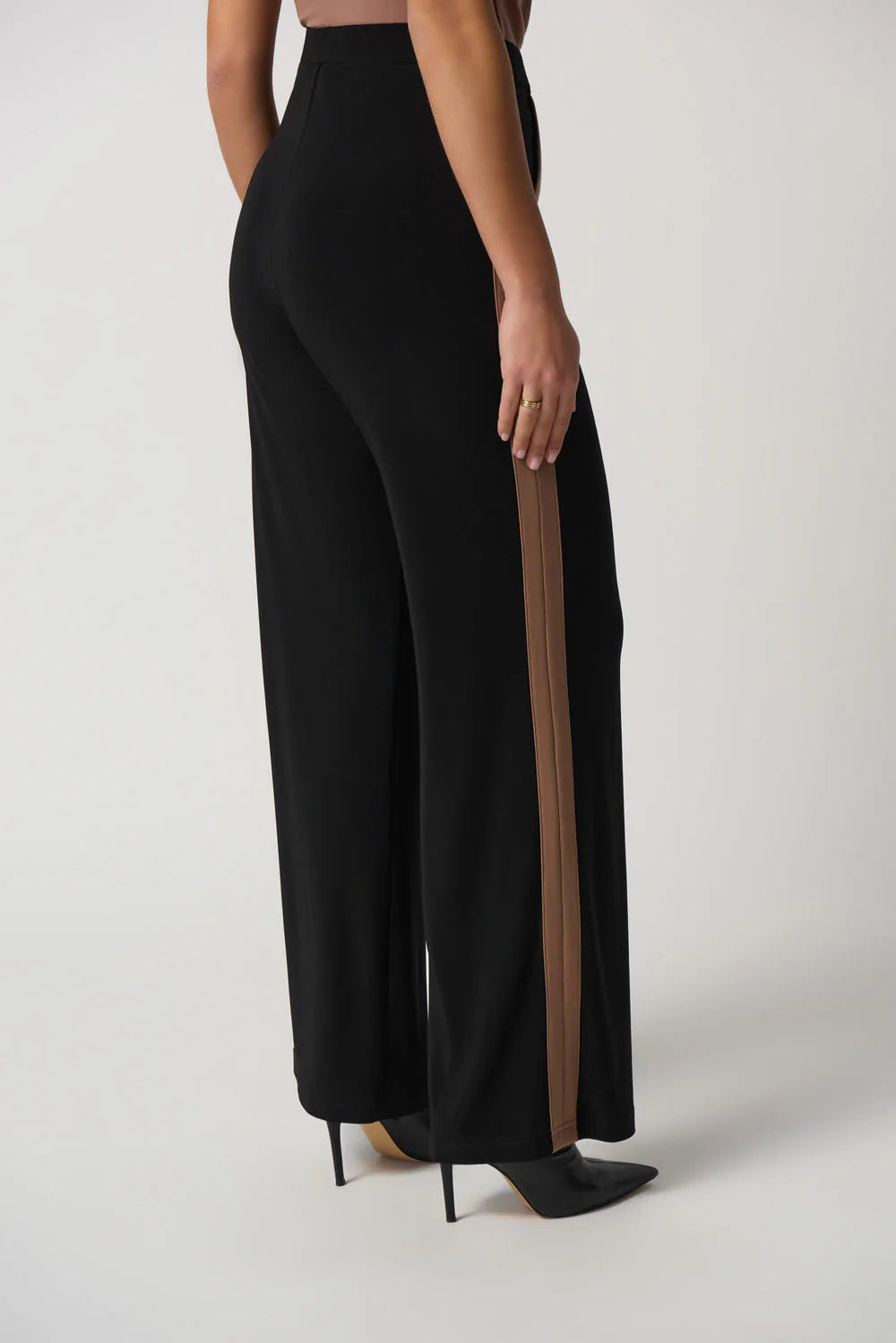 Joseph Ribkoff Colour-Block Wide-Leg Pants 233102
