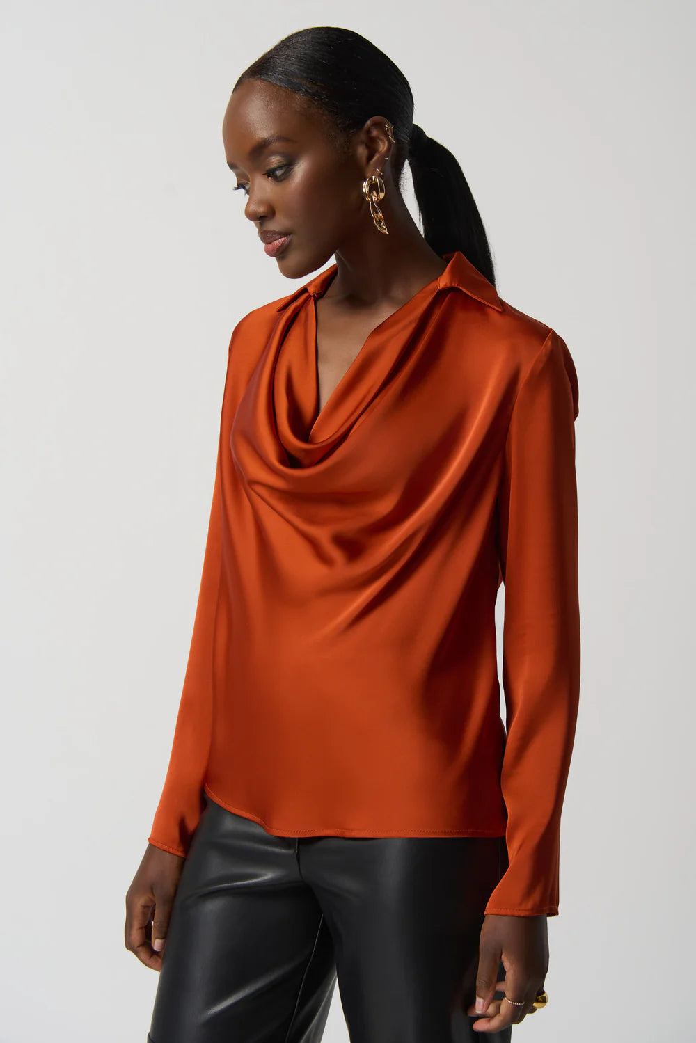Joseph Ribkoff Satin Blouse 233136