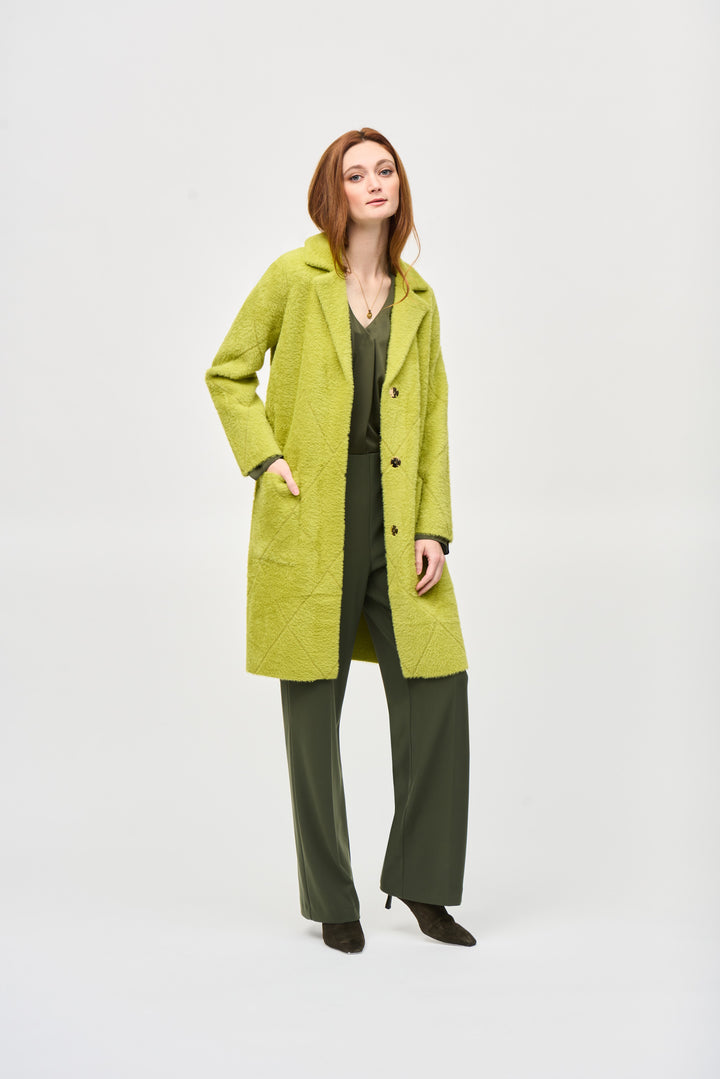 Joseph Ribkoff Knee-length Textured Coat 233951F24