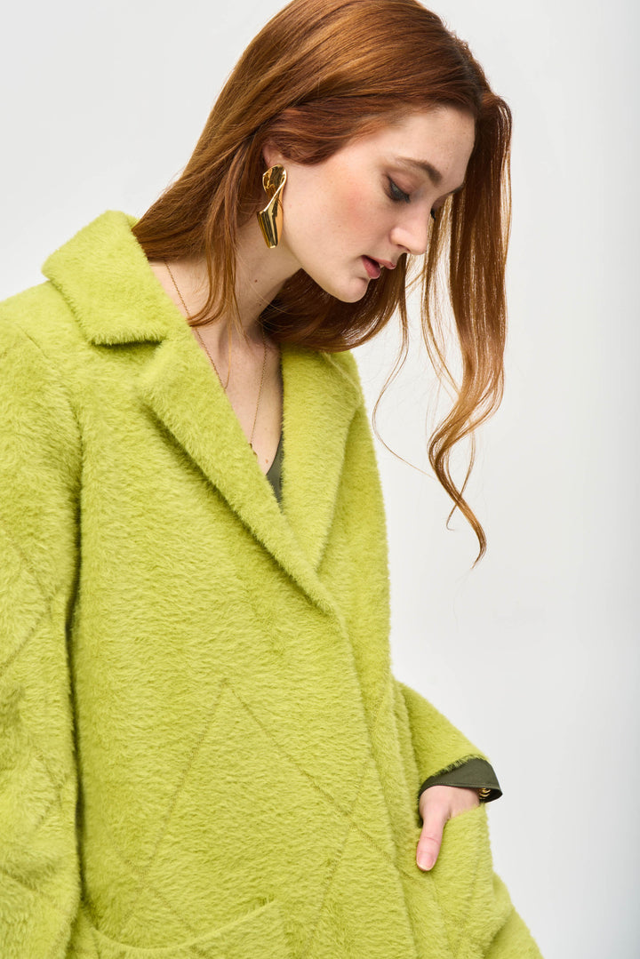 Joseph Ribkoff Knee-length Textured Coat 233951F24