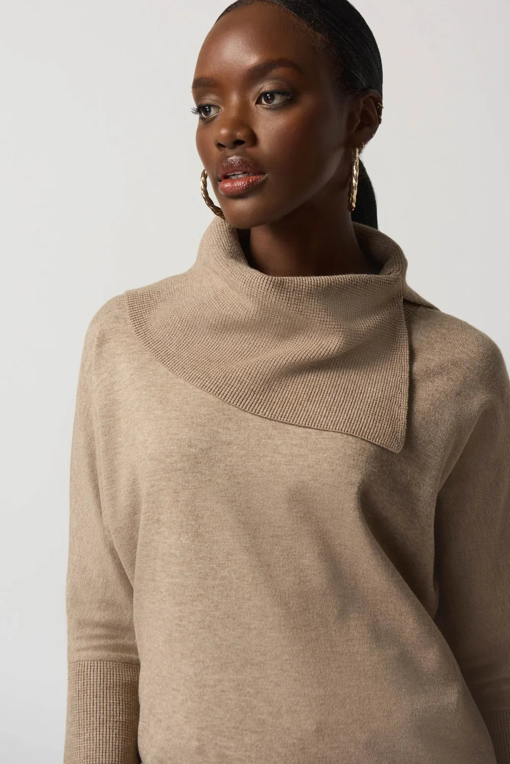 Joseph Ribkoff Asymmetrical Neckline Top 233955