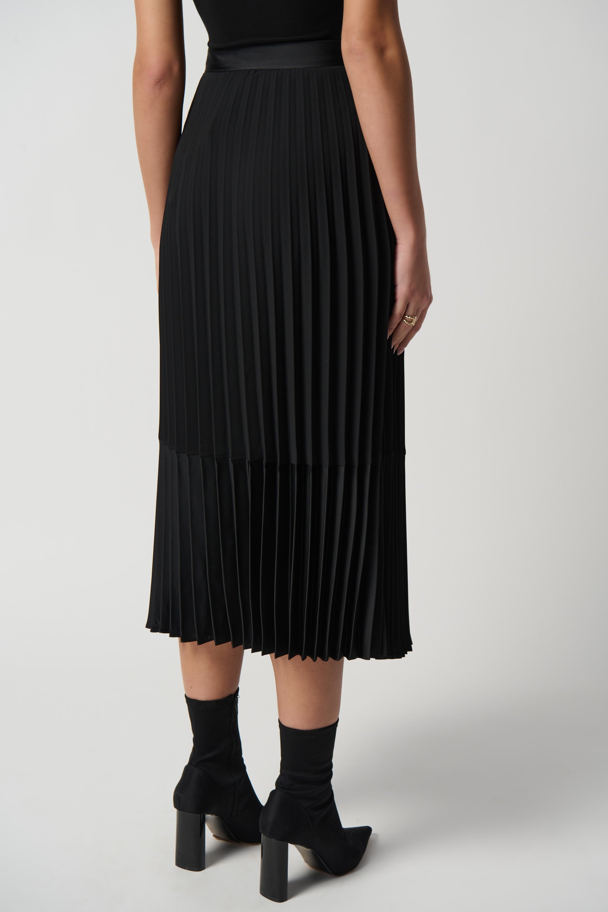 Joseph Ribkoff Pleated A-line Skirt 234068