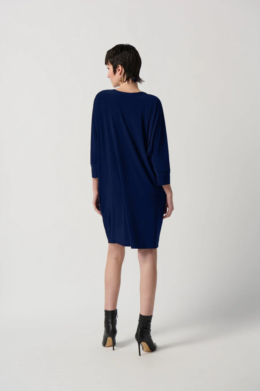 Joseph Ribkoff Midnight Blue Cocoon Dress Style 234159