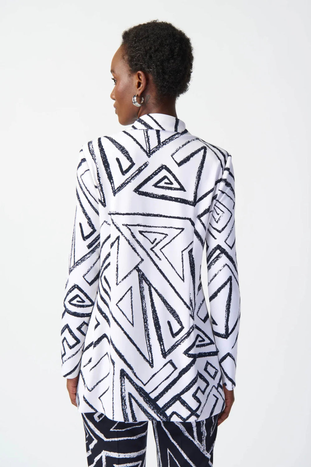 Joseph Ribkoff Abstract Print Blazer 241034