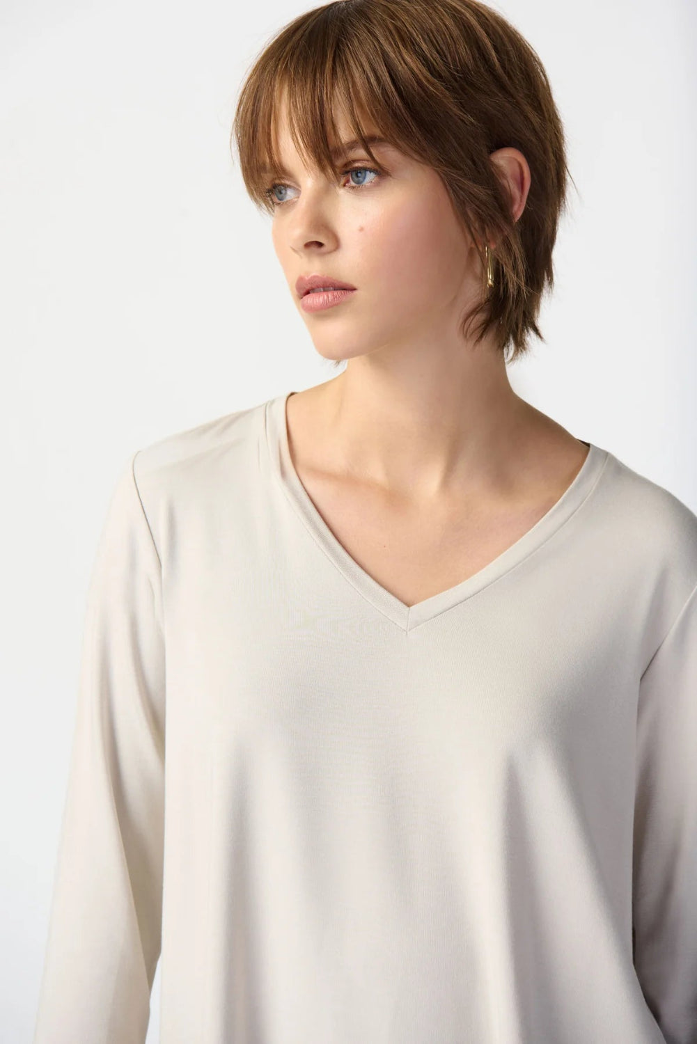 Joseph Ribkoff V-neck Casual Pullover 241038