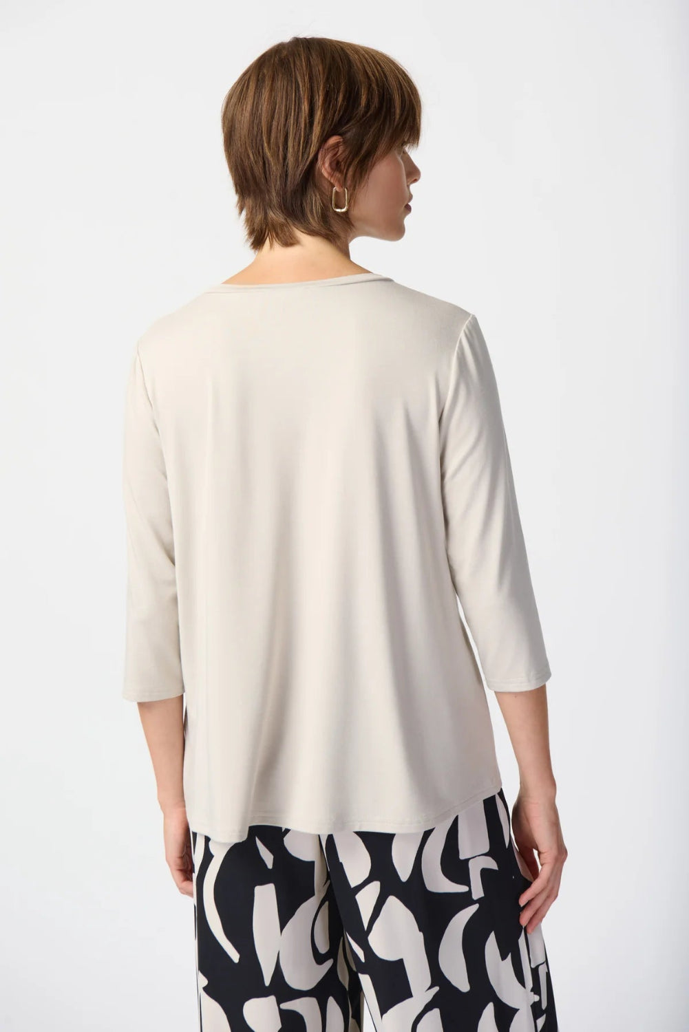 Joseph Ribkoff V-neck Casual Pullover 241038