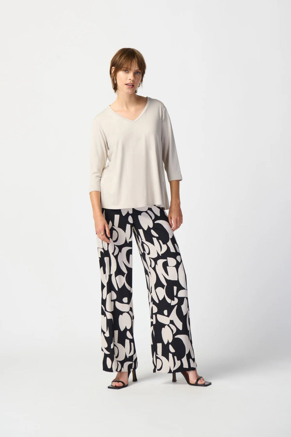 Joseph Ribkoff V-neck Casual Pullover 241038