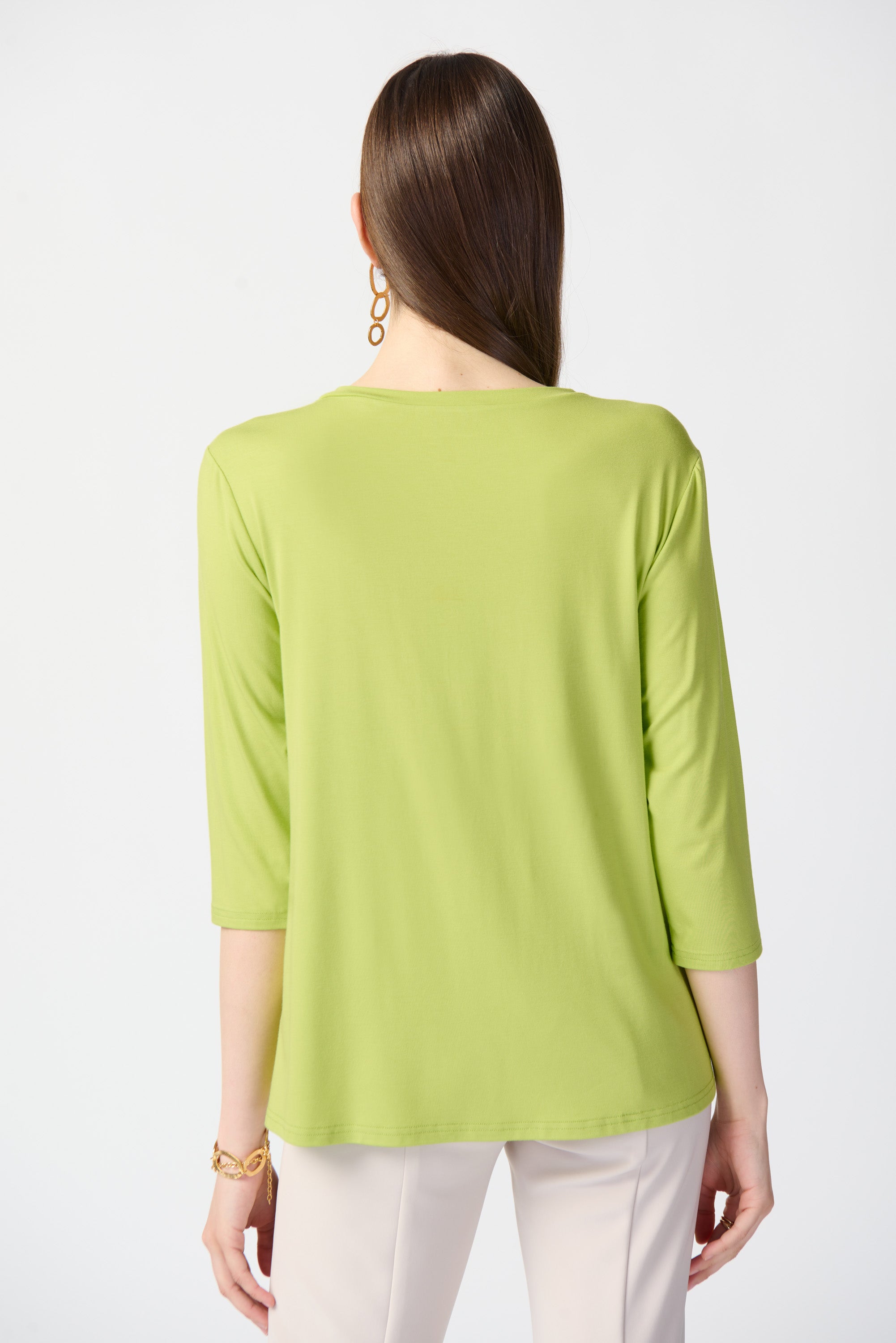 Joseph Ribkoff V-neck Casual Pullover 241038