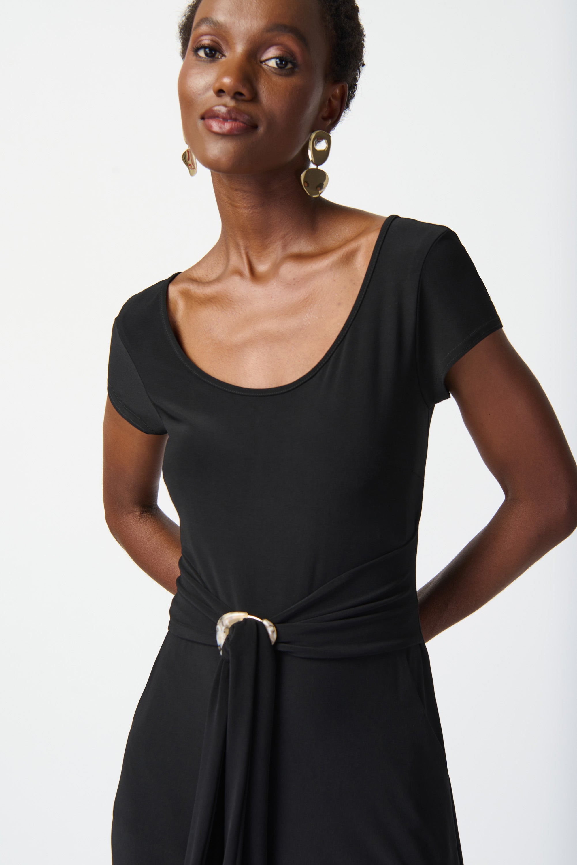Joseph Ribkoff Scoop Neck Jumpsuit 241057