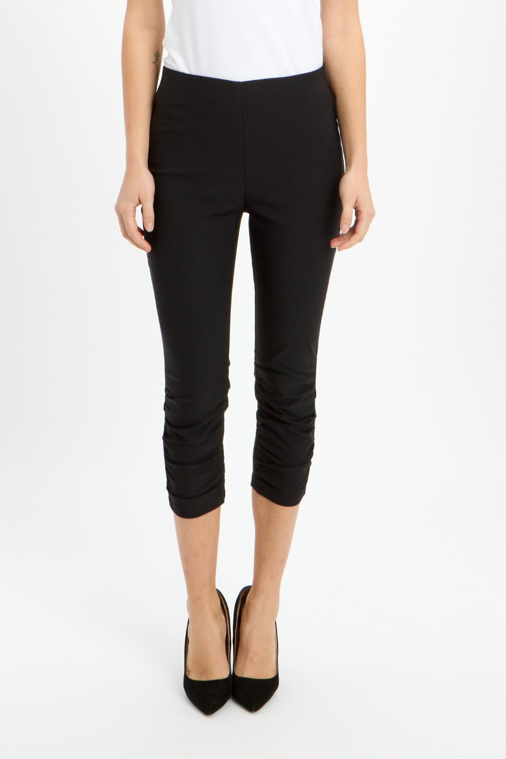 Joseph Ribkoff Pleated Slim Fit Pants Style 241070