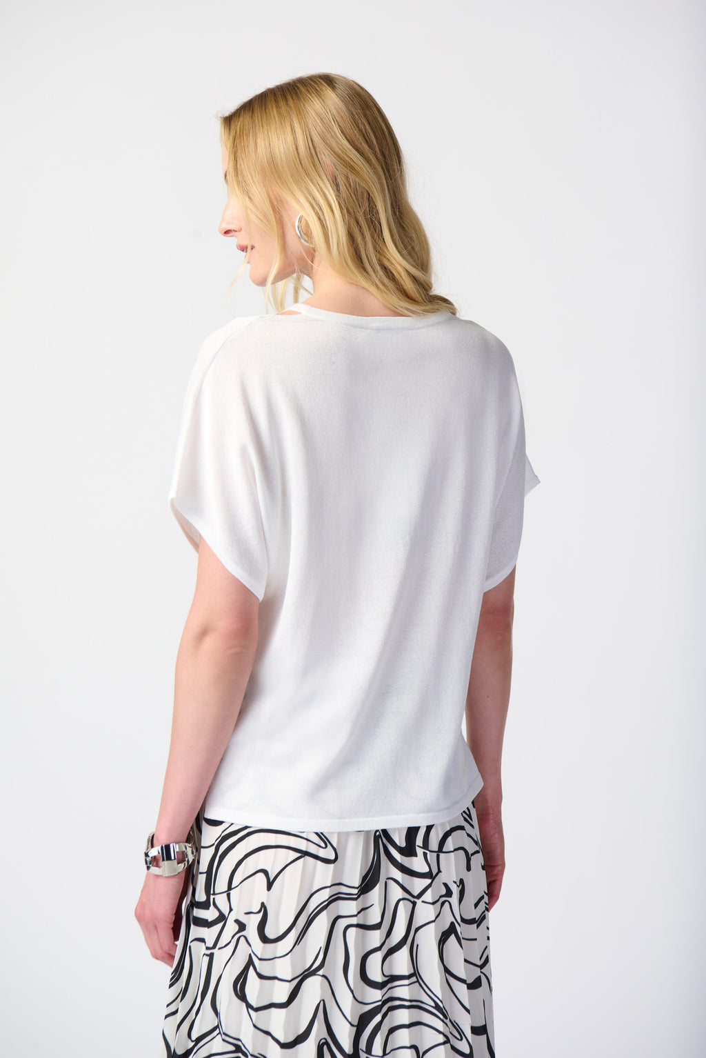 Joseph Ribkoff V-neck Cut-out Pullover 241915