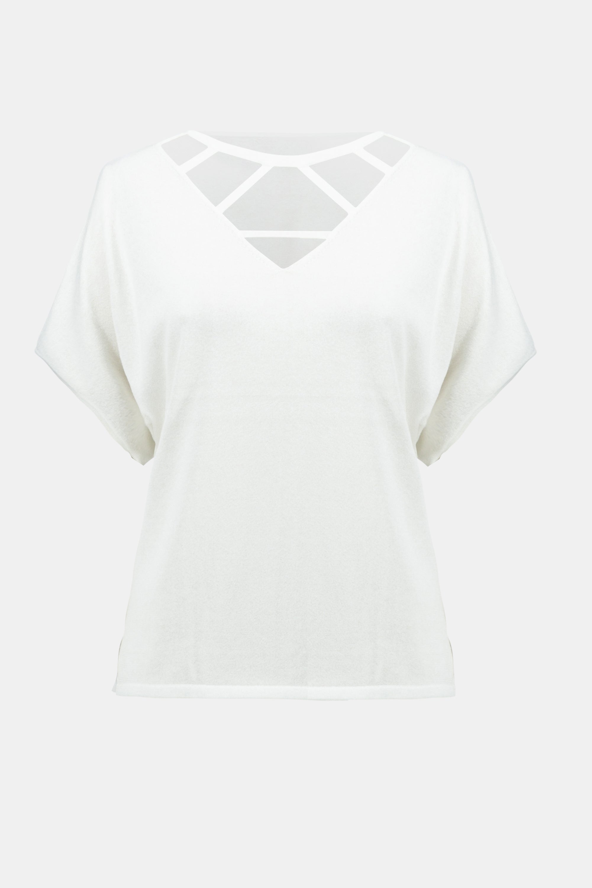 Joseph Ribkoff V-neck Cut-out Pullover 241915