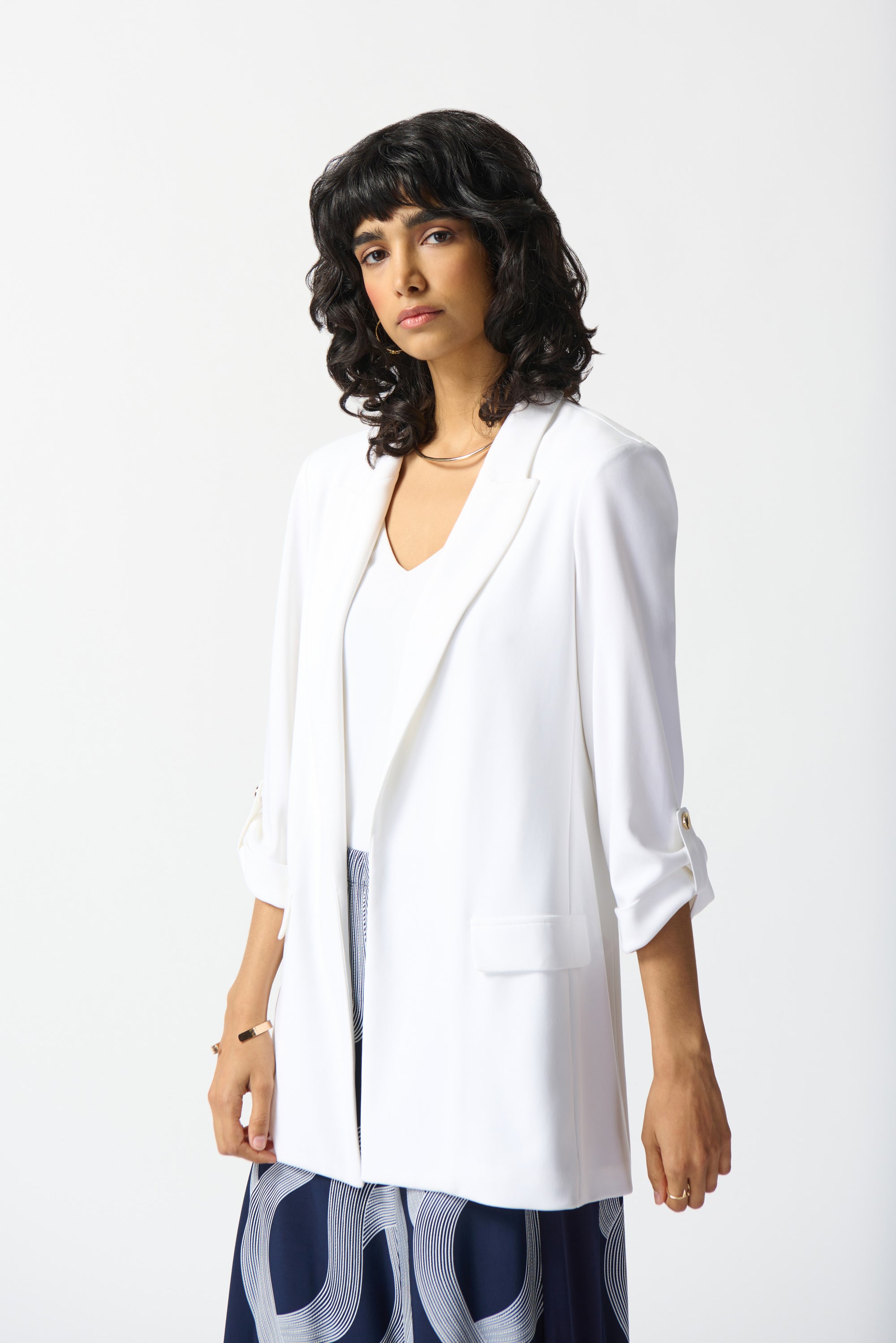 Joseph Ribkoff Open Front Casual Jacket 242060