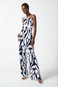 Joseph Ribkoff Abstract Print Wide Leg 242103
