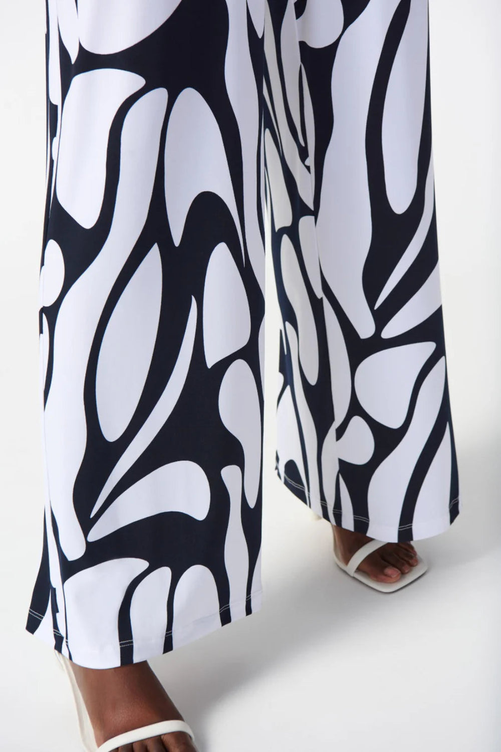 Joseph Ribkoff Abstract Print Wide Leg 242103