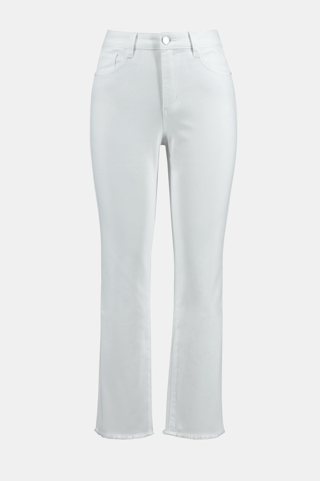 Joseph Ribkoff Frayed Edge Cropped Jeans 242925