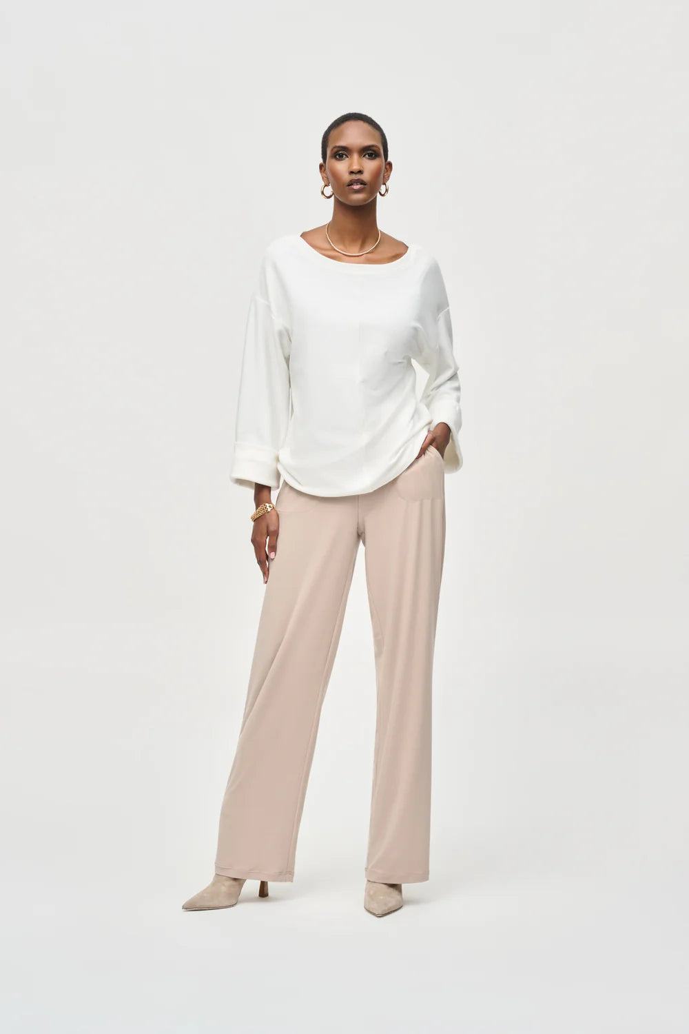 Joseph Ribkoff Wide-Leg Pants 243202