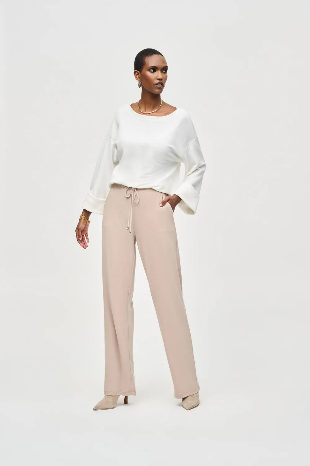 Joseph Ribkoff Wide-Leg Pants 243202