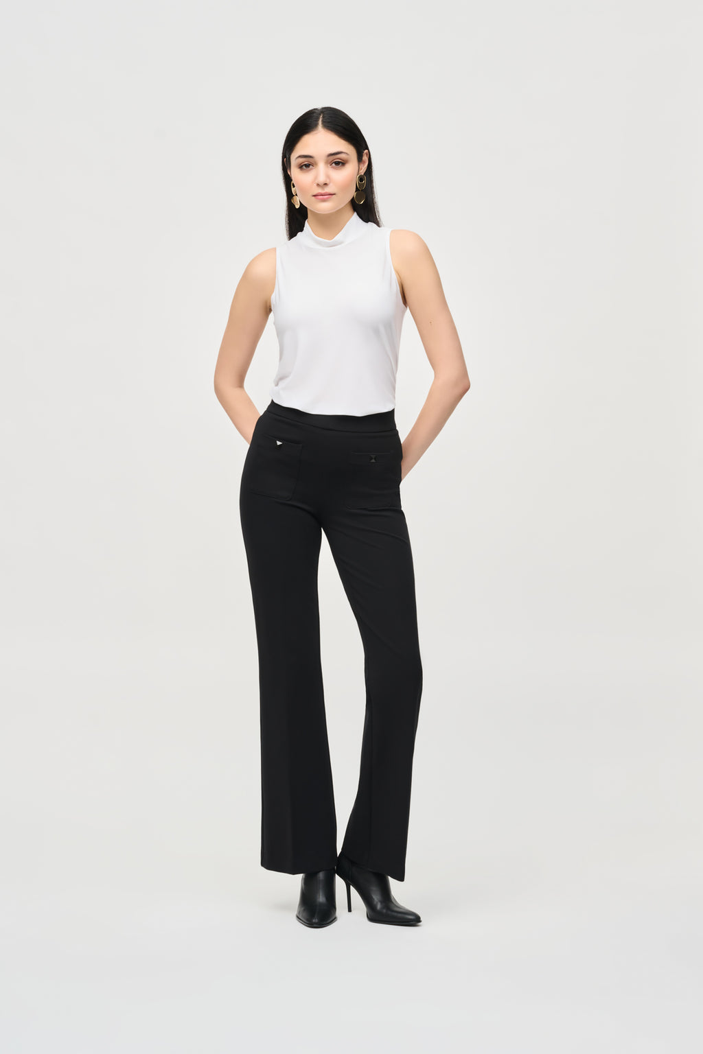 Joseph Ribkoff High-neck Casual Tank Top 243253