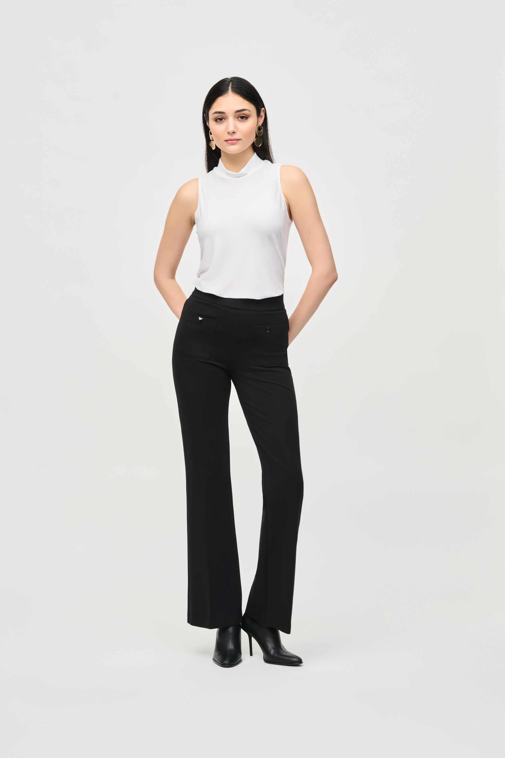 Joseph Ribkoff High-neck Casual Tank Top 243253
