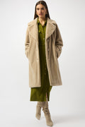 Joseph Ribkoff Faux Fur Straight Coat 243902