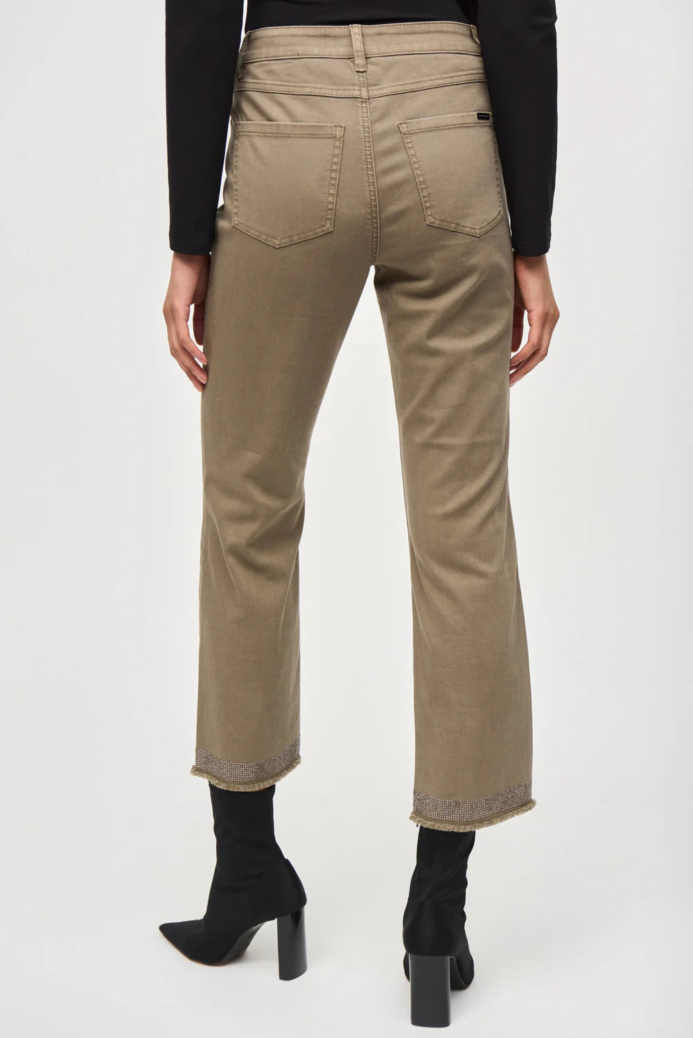 Joseph Ribkoff Cropped Straight Casual Trousers 243964S25