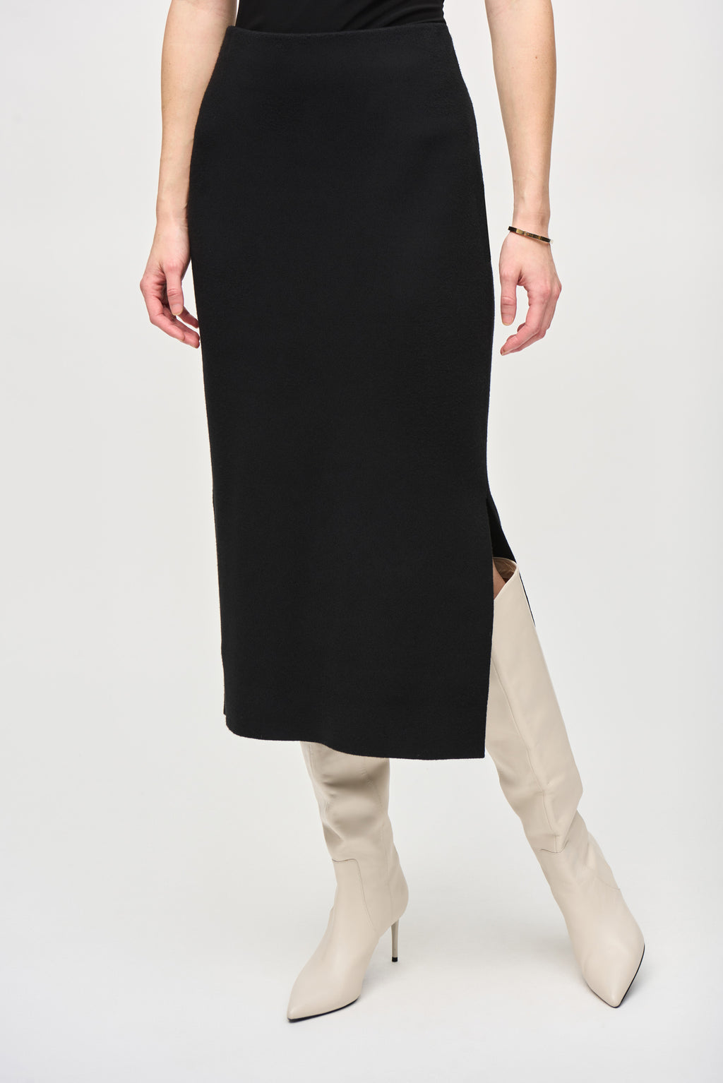 Joseph Ribkoff Sweater Knit Midi Skirt 243967S25