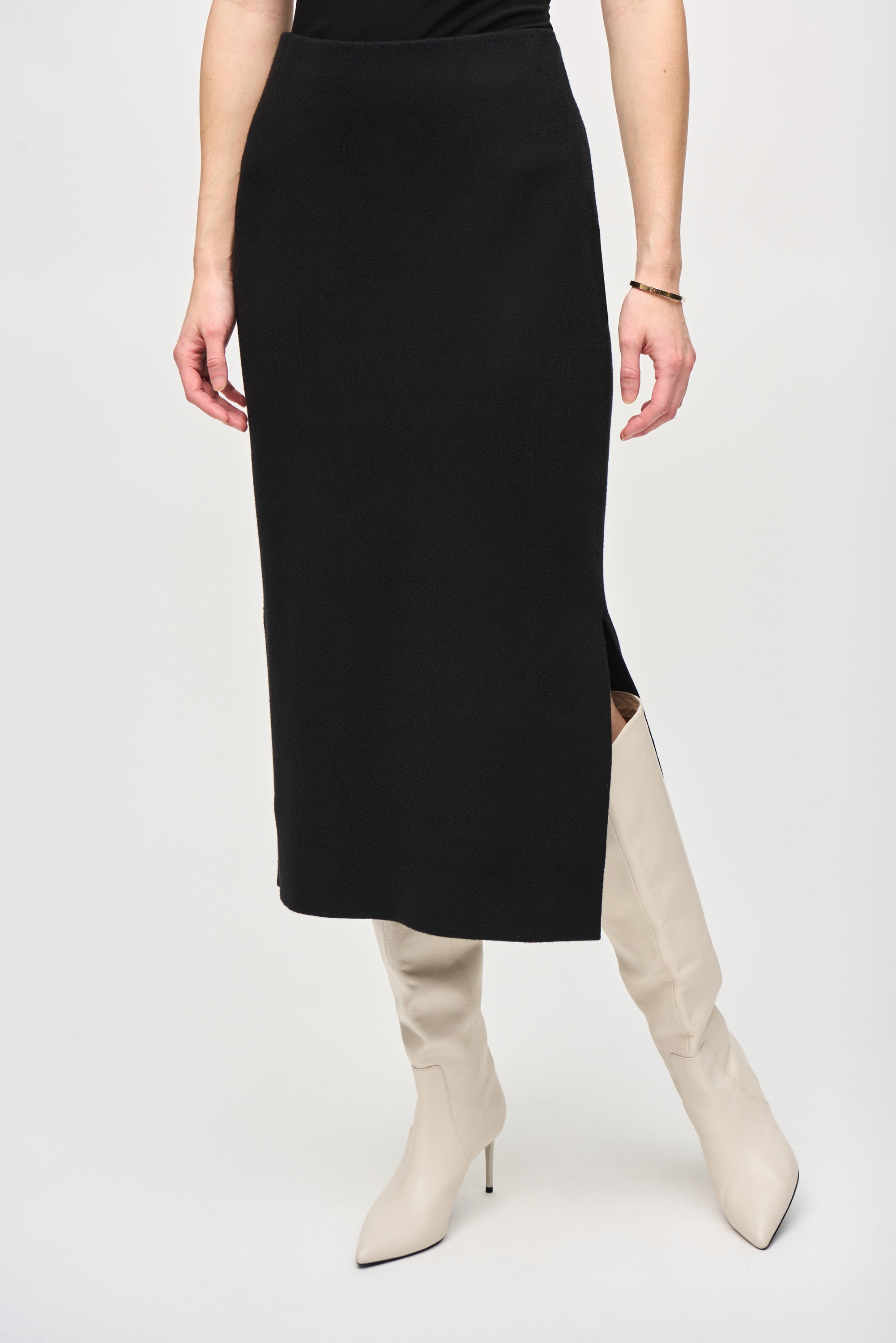 Joseph Ribkoff Sweater Knit Midi Skirt 243967S25