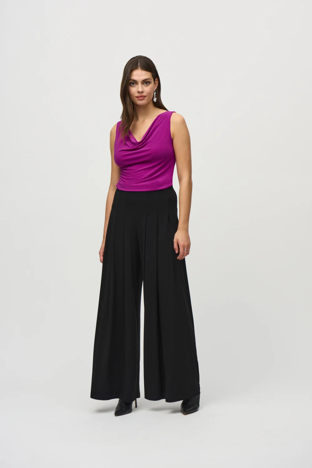 Joseph Ribkoff Cowl Neck Sleeveless Pullover 244241