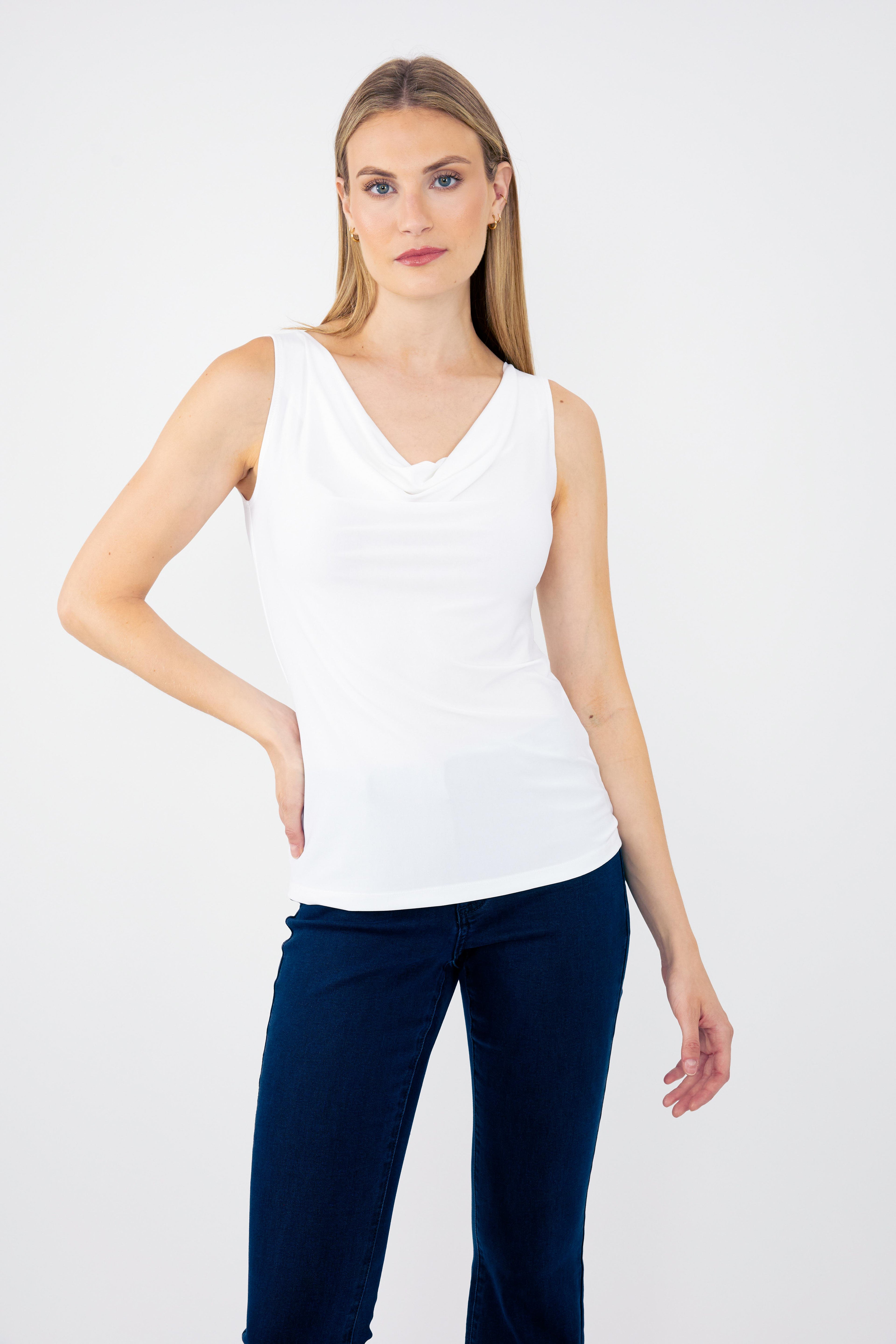 Joseph Ribkoff Cowl Neck Sleeveless Pullover 244241