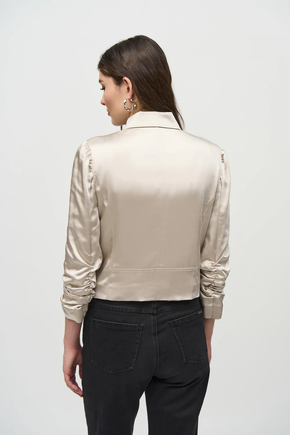 Joseph Ribkoff Moto Jacket With Zippers 244903
