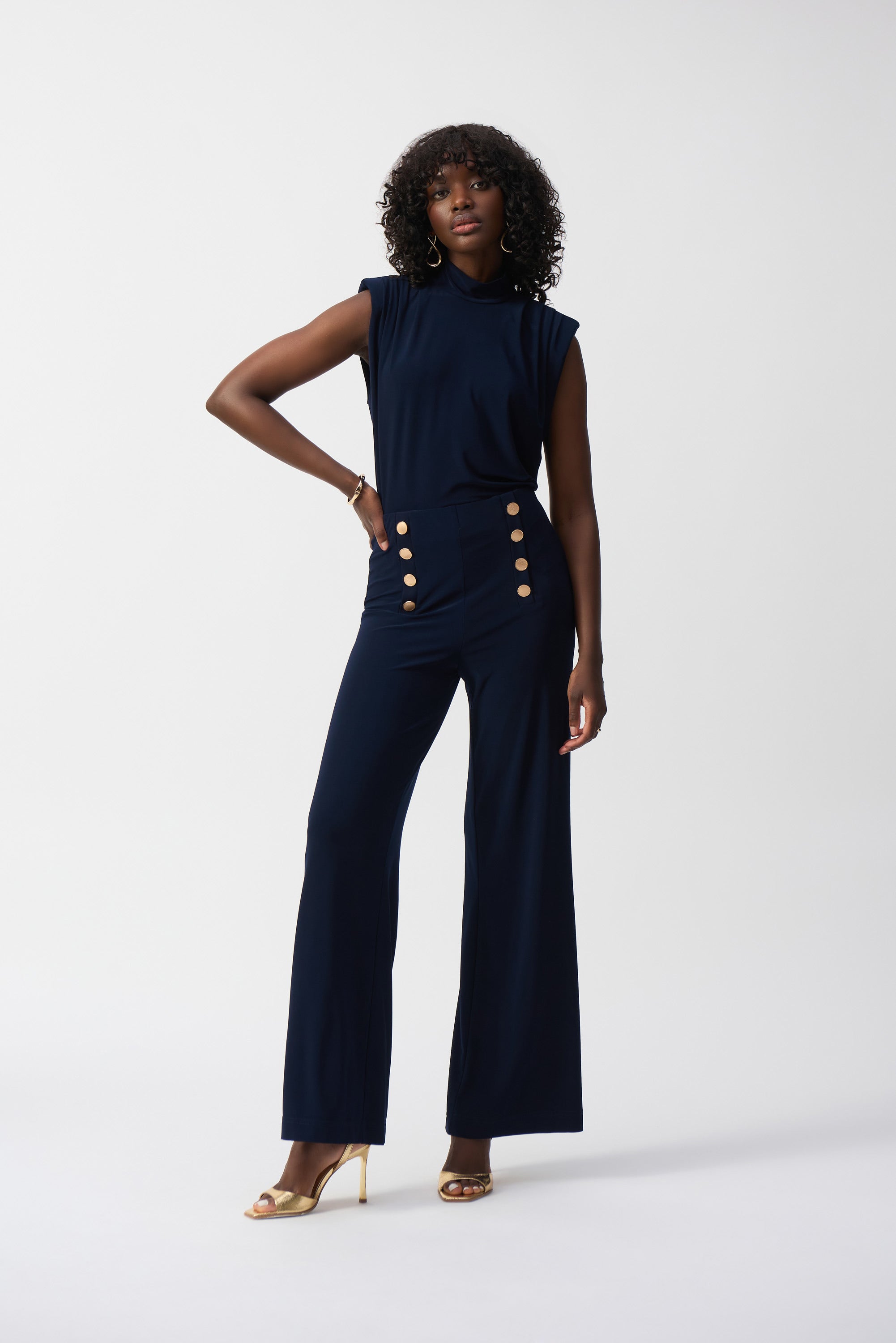 Joseph Ribkoff Silky Knit Boxy Sleeveless Top 251022